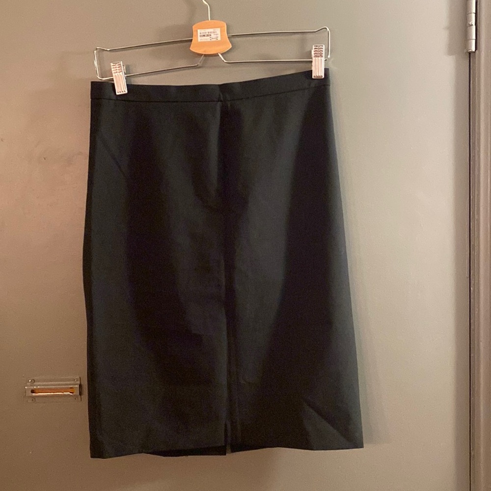 NWT BCBGMaxAzria Janet the Pencil Skirt Wool Blend in Black
